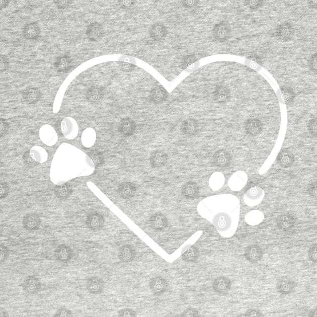 Dog Heart Dog Paw Dog Mom Dog Mama by uncommontee